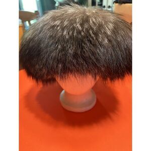 Vintage Russian Ushanka Hat With Genuine Fur & Leather